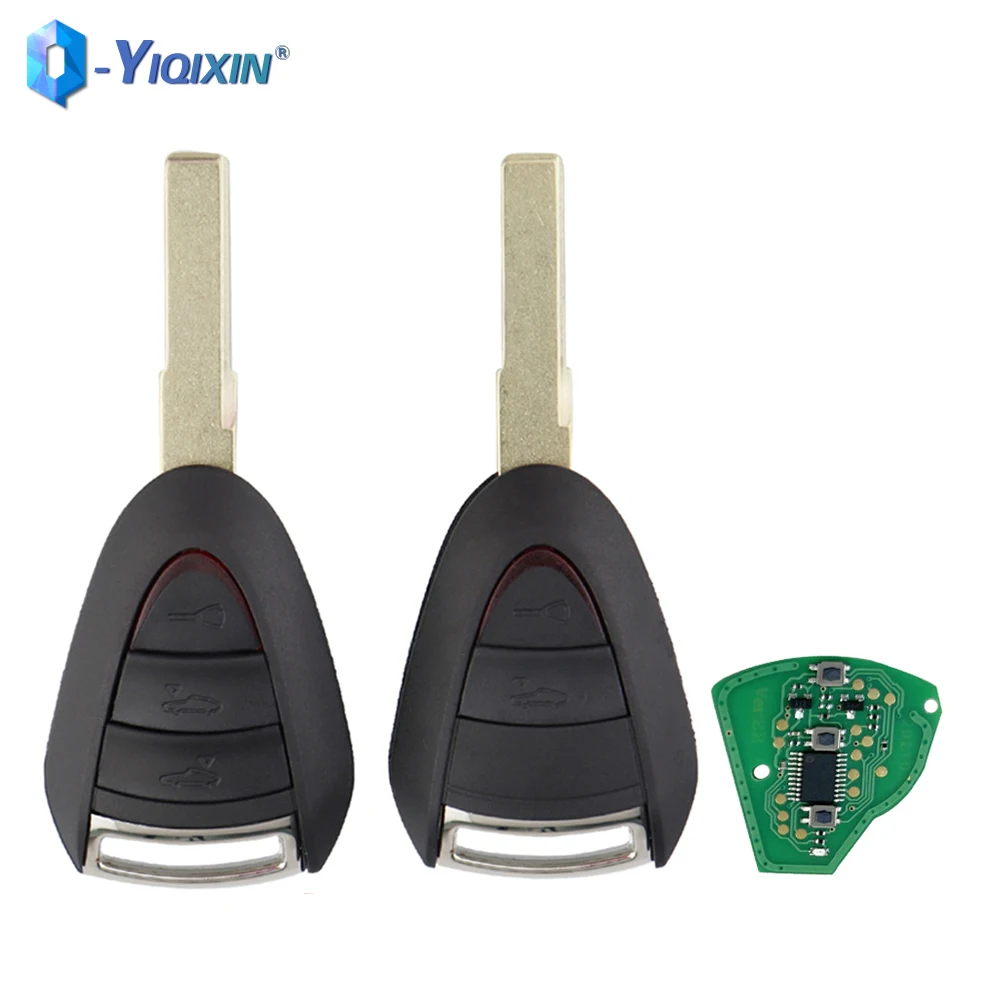 

2/3 Button Smart Control For Porsche/Carrera 911 997 Boxster S 2S 4S Turbo 987 996 997 Cayman Remote Car Key ID48 Chip 433.92Mhz