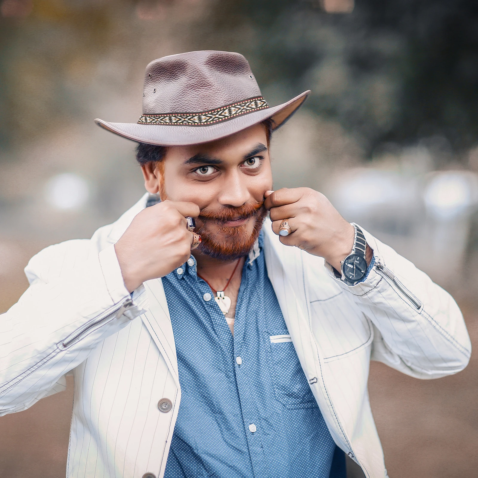 

4Pcs Decorative Hat Band Women's Stylish DIY Strap for Beach Cap Wide Brim Hat Fashion Accessory Beach Cap Band