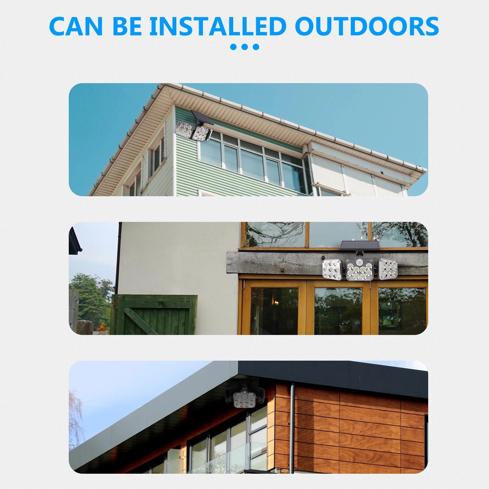 

Solar Wall Lamp Premium ABS Human Body Induction Energy Saving Waterproof Outdoor Lights Solar Light Yard Garden Street