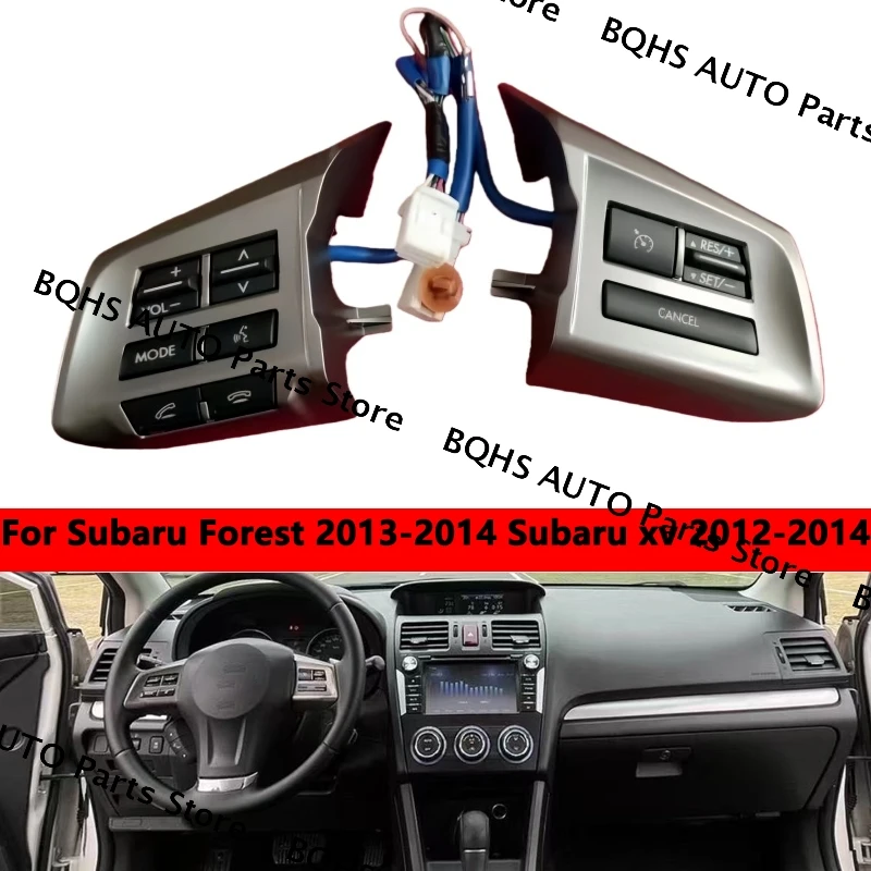 

Car Steering Wheel Control Button Volume Phone Button Switch For Subaru Forest 2013-2014 Subaru xv 2012-2014