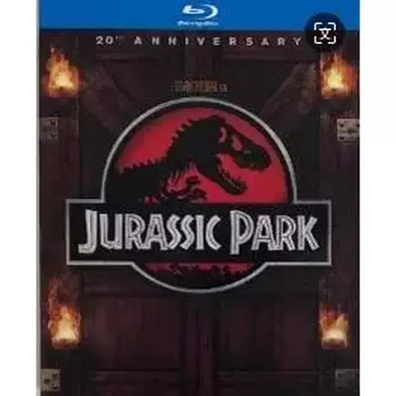 

BD Blu-ray science fiction adventure movies Jurassic Park 1 to 4 high definition 4 disc box bilingual in Chinese and English