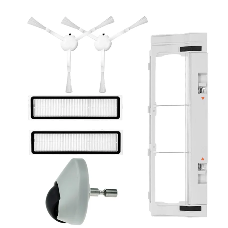 ABJY-1Set استبدال قطع الغيار جهاز آلي لتنظيف الأتربة استبدال عدة غطاء فرشاة تصفية عجلة ل Xiaomi Dreame D9 D9 ماكس اكسسوارات #2