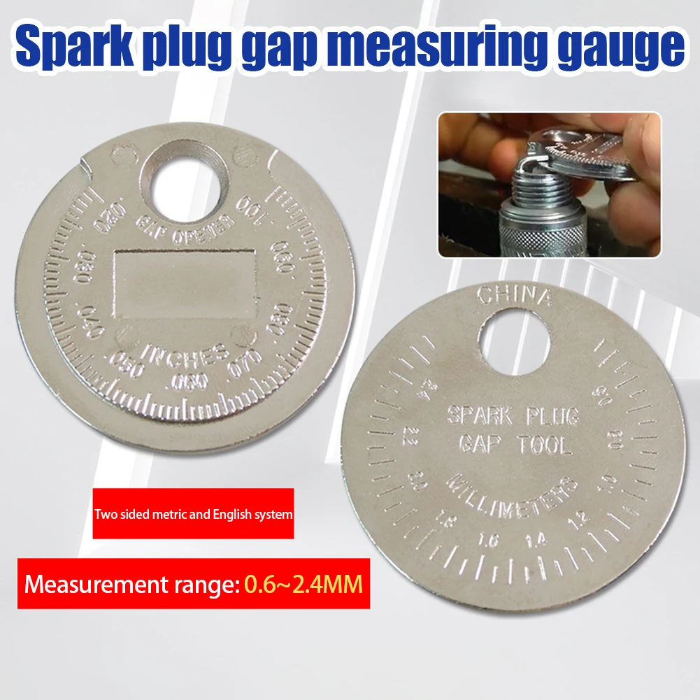 Precise CoinType Sparks Gap Gauge Accurate and Convenient Key Ring Attachment Flexible for Tight Spaces Precise