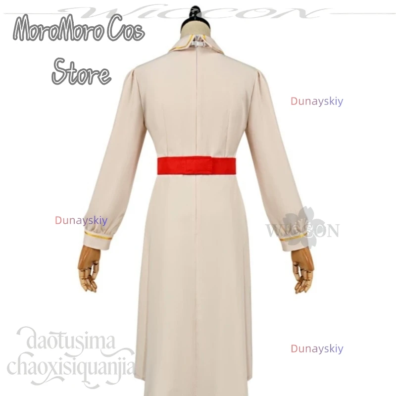 New Anime Sayonara Lara Cosplay Lara Kawaii платье Japanese School Uniform JK Cute Dress Bow Red Long Wigs Halloween Christmas view 6