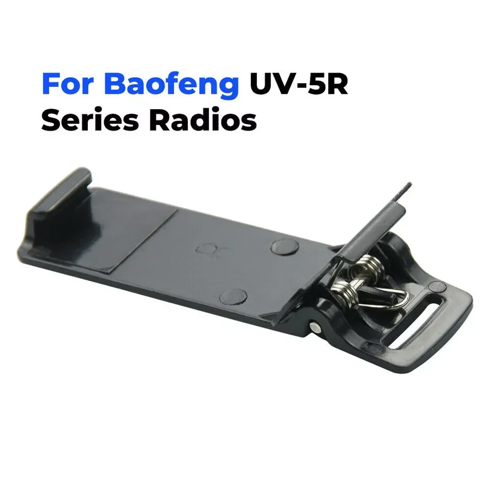 10 Stuks Radio Riemclip Vervanging Walkie Talkie Riemclip voor Baofeng UV-5R UV-5Ra UV-5Rb UV-5Rc UV-5Rd UV-5Re Twee Manier radio