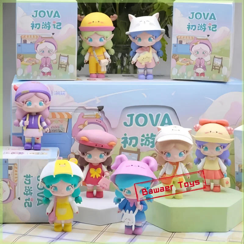 

Оригинальная серия Jova Journey, слепая коробка, экшн-фигурка, модное настольное креативное украшение, милая кукла, игрушка для девочки, подарок на день рождения