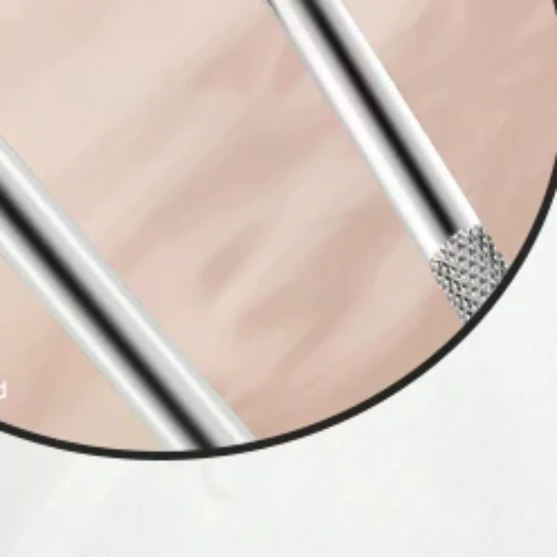 Bolígrafo tallado de doble punta para decoración de uñas, 12,5 cm, mezcla multifunción de esmalte de uñas en Gel, pincel para escultura de flores 3D DIY, 1 ud.