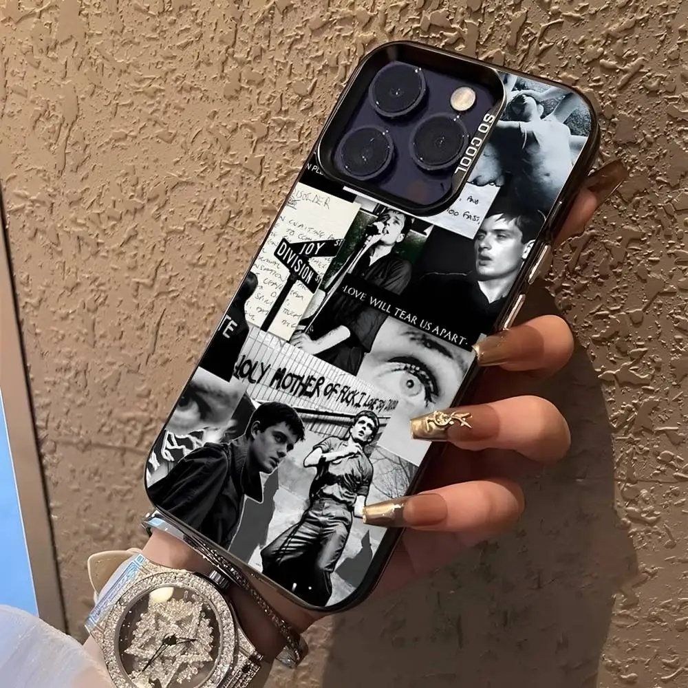 J-Joy Division Band Phone Case For iPhone 16,15,14,13,12,11,Pro,XS,Max,Plus,Mini,SE Black Candy Matte Shockproof Cover - Image 5