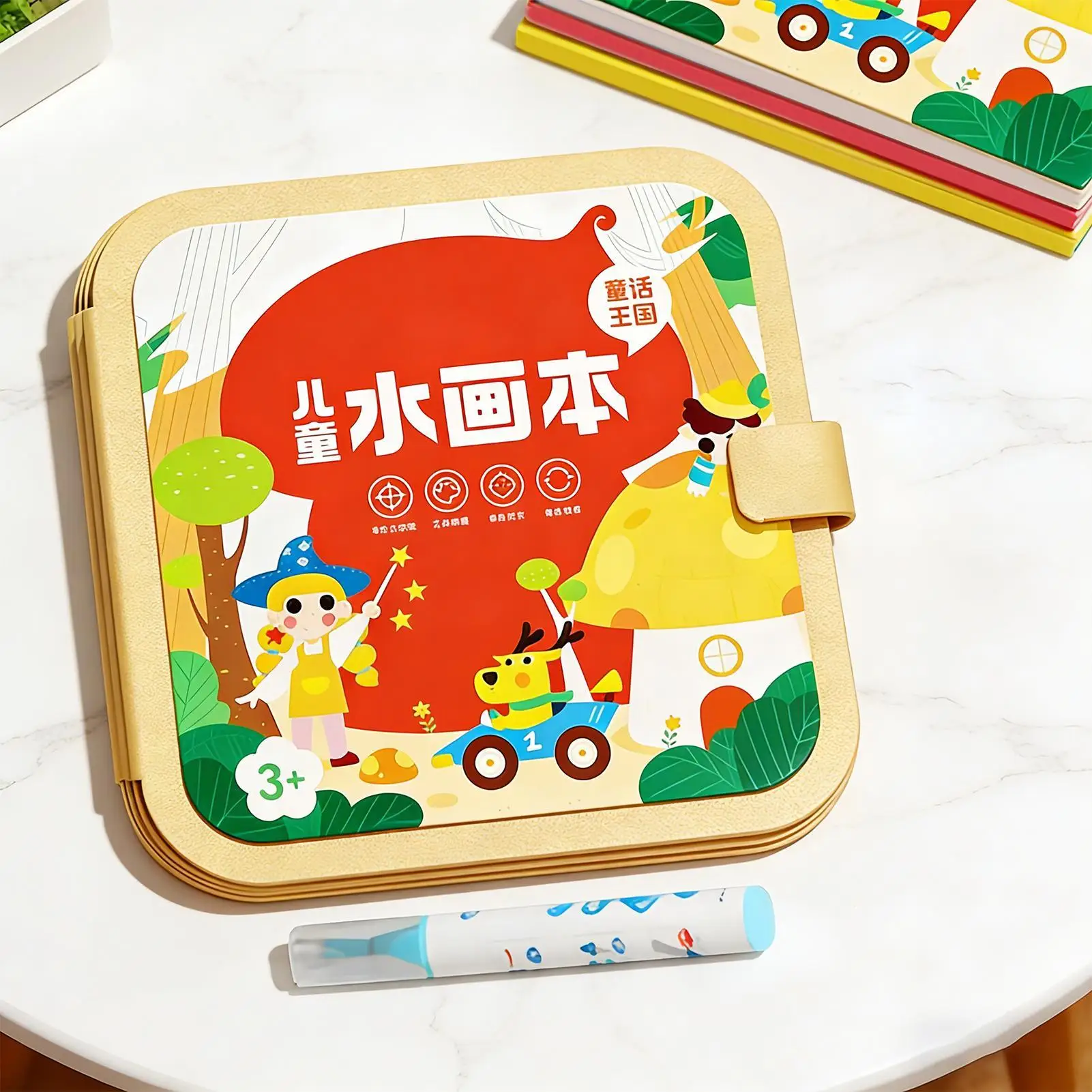 水彩画ブック描画アクティビティおもちゃ水アートブック子供のための女の子学生クラス旅行ハロウィンイースタークリスマス