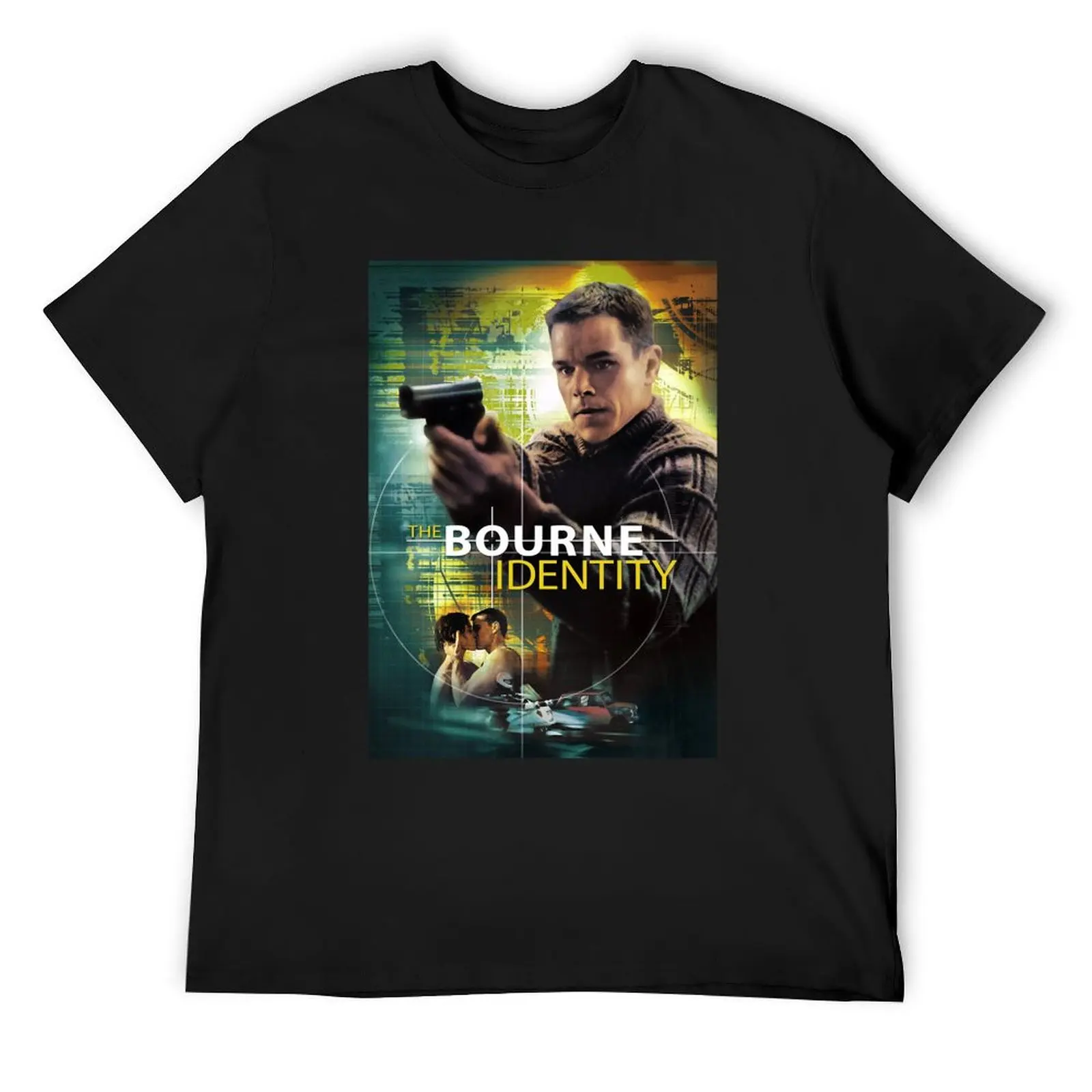 For Mens Womens The Bourne Identity Beautiful Model Gifts For Women T-Shirt man t shirt for a boy mens cotton t shirts