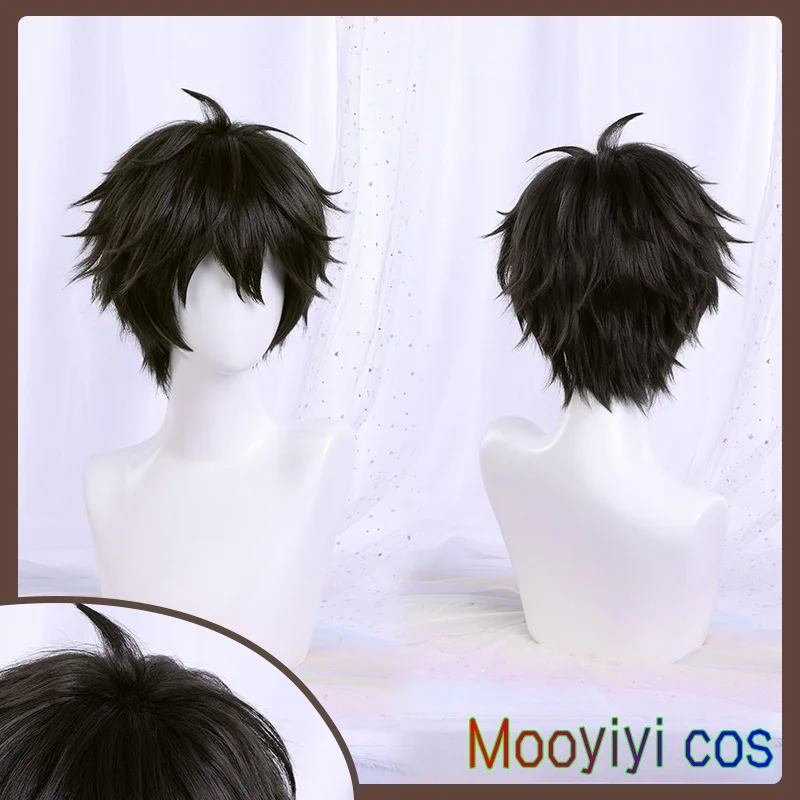 Honkai Star Rail Dan Heng Косплей Парик Хэллоуин Рождество Ролевая вечеринка Комикс Выставка Игра Анима Новый Mooyiyi cos короткий