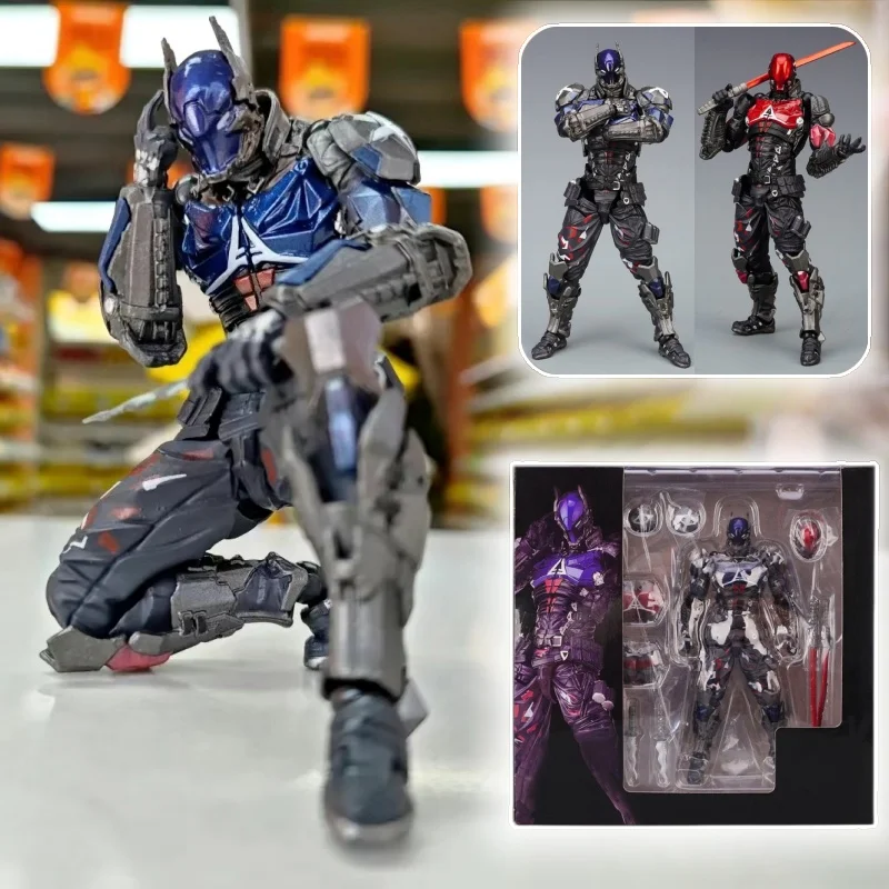 

В наличии: Коллекционные фигурки Yamaguchi Arkham Knight (Бэтмен, Красный Колпак, Робин, Джейсон Тодд) — игровые модели, игрушки, подарки