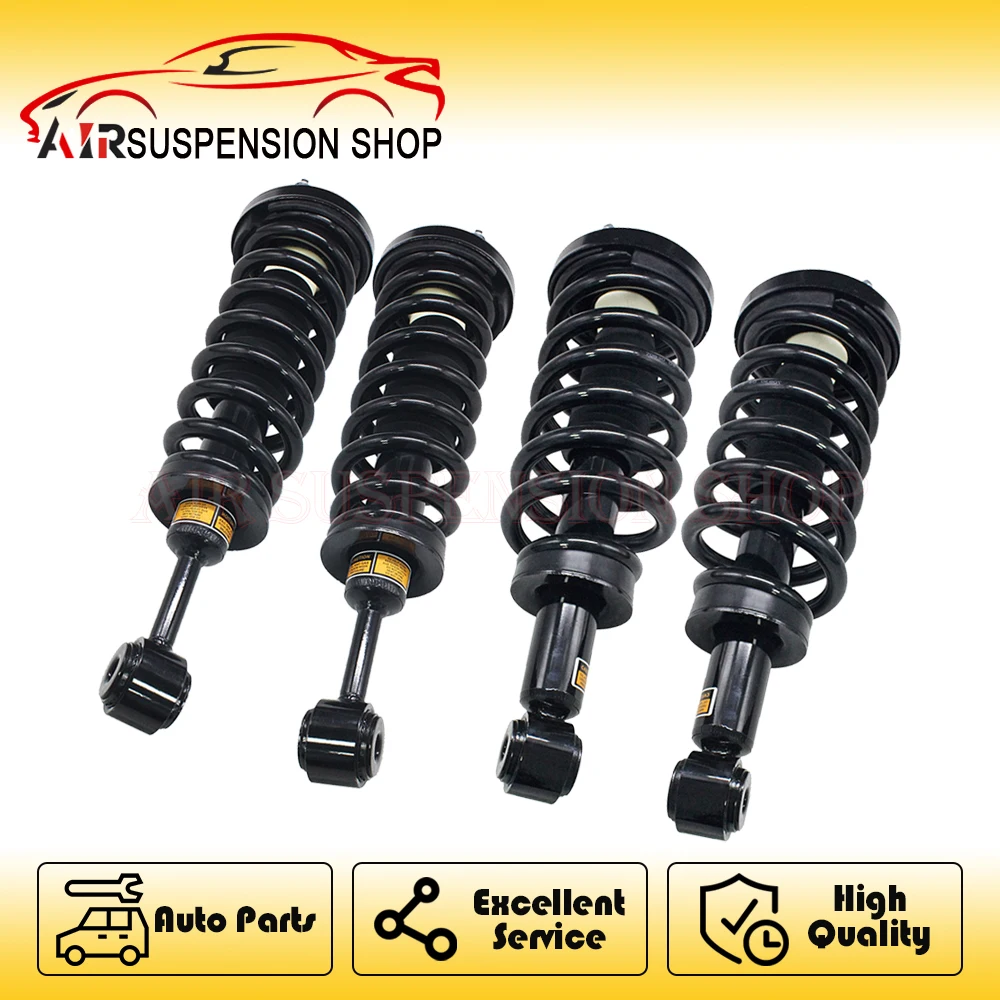 Front Rear Coil Spring Shock Absorber Assembly Uncharged For Lincoln Navigator 2003-2005 Ford Expedition 2003-2005 3L1Z18125AA