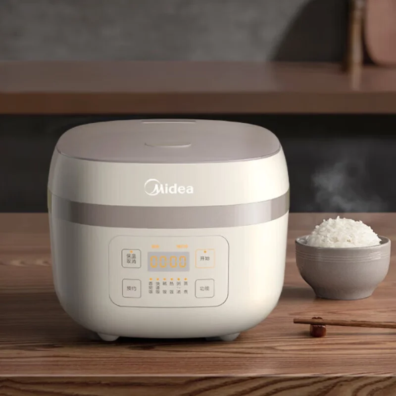 Midea Rice Cooker 4L Smart Induction Heating Pot with Detachable Cover 24-Hour Delay Timer Intelligent Fine Iron Pot 220V