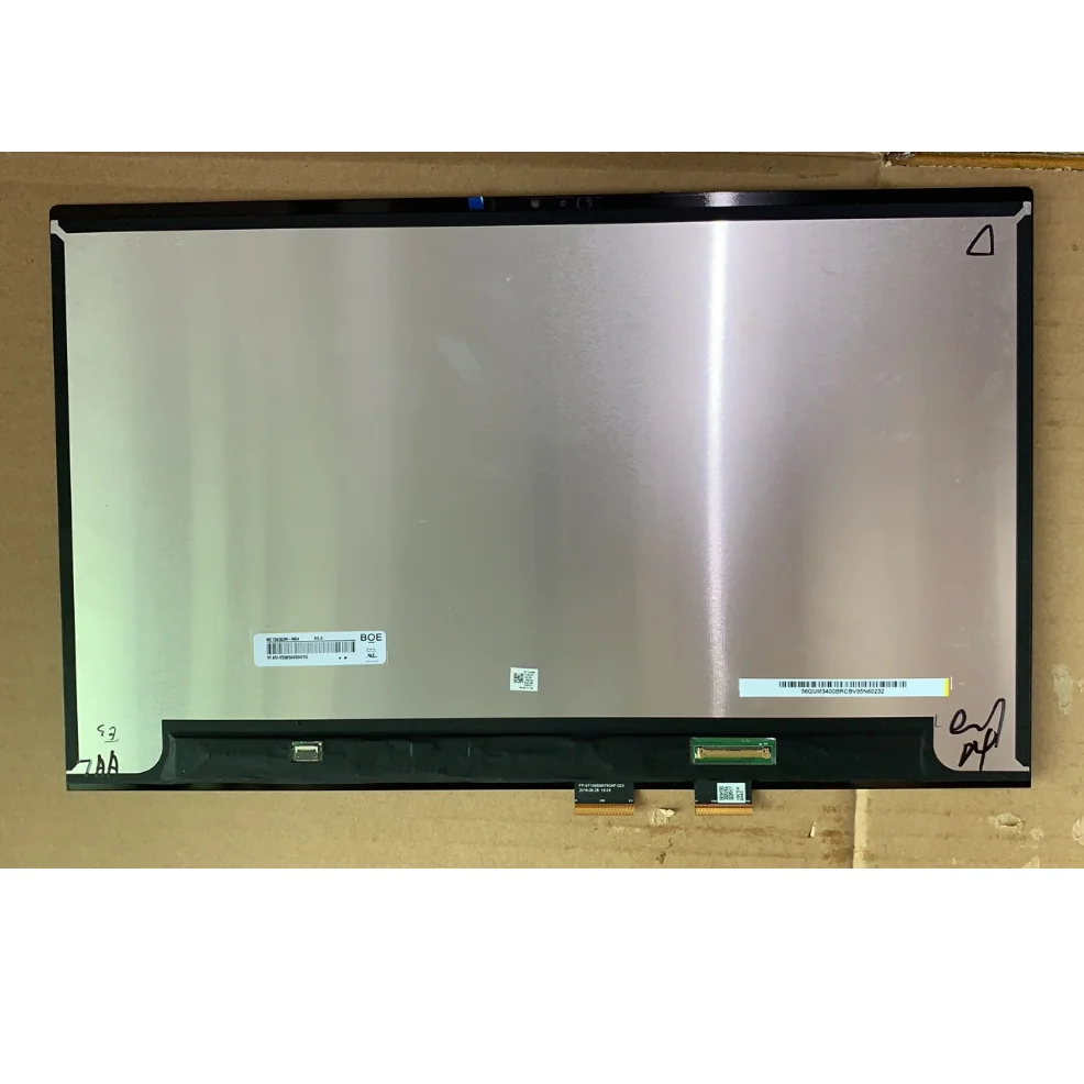 15.6 "Voor Asus Q536fd Zeenbook Ux562fa Ux562fd Ux562fdx Fhd 4K Uhd 3840*2160 Lcd Touchscreen Digitaliseren Volledige Montage Met Scharnieren