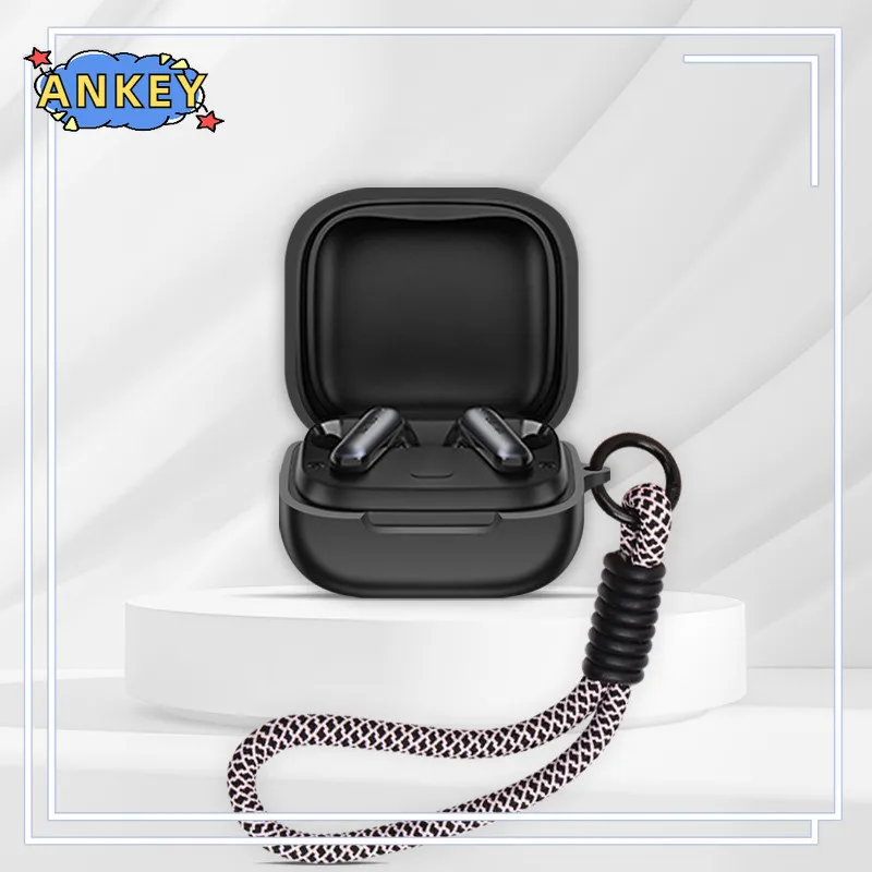 لسماعات الأذن Air Pro 4i TW230، غطاء سيليكون ممتاز، منفذ شحن قابل للصدمات مع حبل منسوج #3