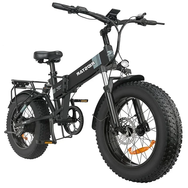 Ridstar H20 E-bike 1000w urban commuter Off-road Tyre Electric bike adult 48V 15ah Latest full suspension electric mountain bike