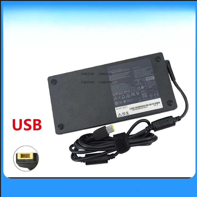 

20 В 15 А 300 Вт USB-адаптер для ноутбука, зарядное устройство для Lenovo ThinkPad R9000P R9000K Y9000K R7000P 9000P 9000K ADL300SDC3A SA10R16956