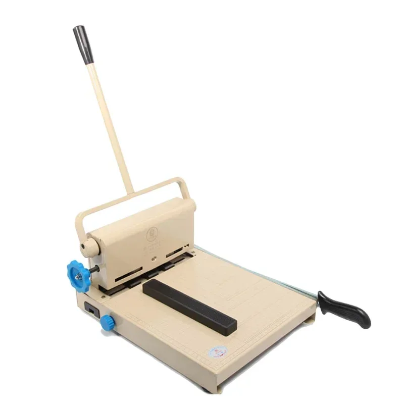 Precision Steel Safety Paper Cutter, Portable Office Tool (Model 210), Trimmer/Document Punch