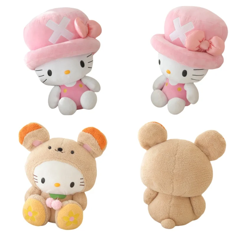

Sanrio Hello Kitty Kuromi плюшевые игрушки My Melody Cinnamoroll Kitty Cat диванная подушка Hello Kitty мягкие плюшевые аниме косплей кукла