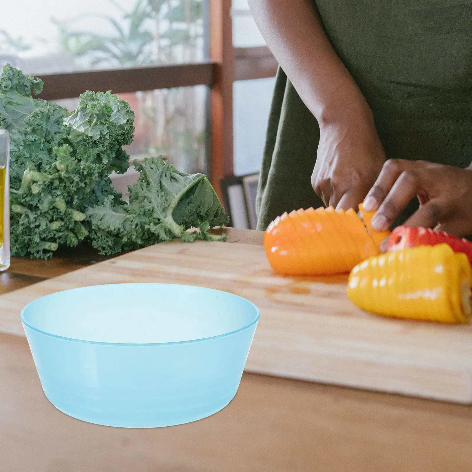 Juego de 12 Tazones de Plástico Apilables para Arroz, Sopa, Ensalada, Postre, Bocadillos, Ahorro de Espacio, Reutilizables, para Niños, Bebés y Comidas Familiares