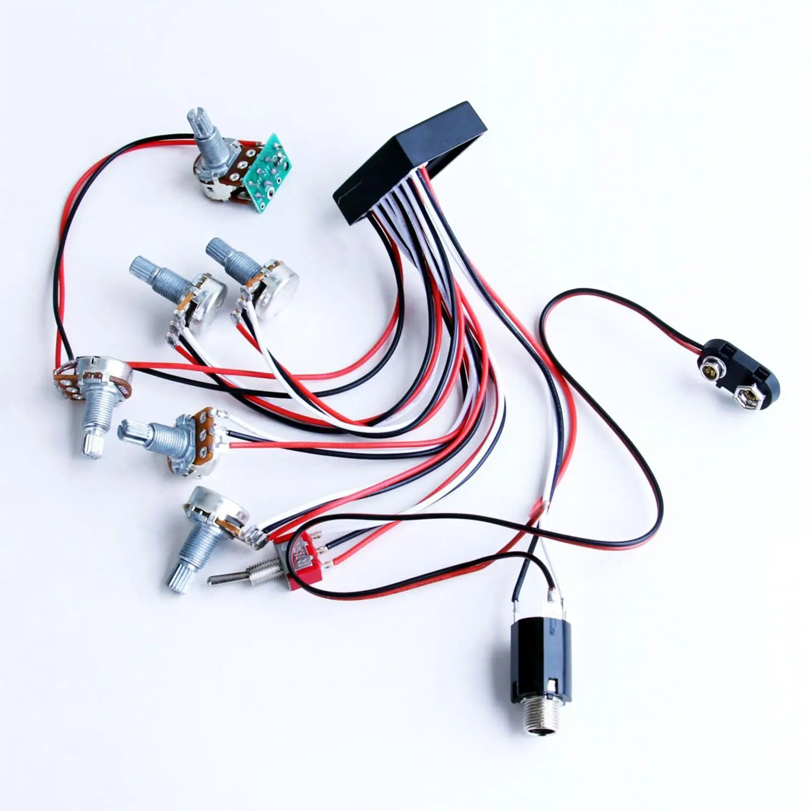 

Электронная схема предусилителя для электрогитары, металлический сменный аксессуар для музыкальных инструментов, для сцены, концертов, живых выступлений и практики