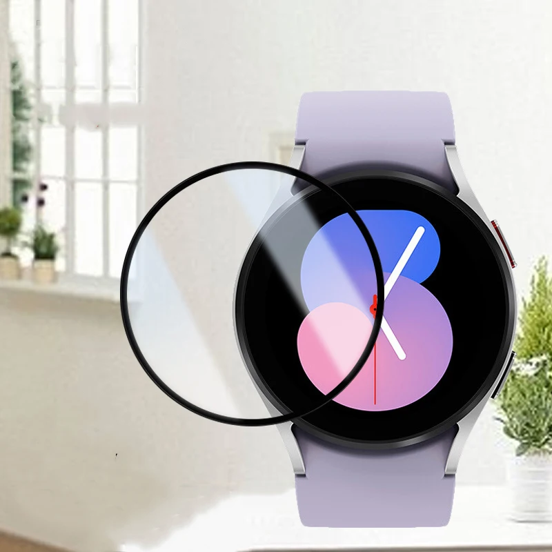 

Screen Protector For Samsung Galaxy Watch 4 classic 46mm 42mm Smartwatch Soft glass Protective Smart bracelet Active 2 40mm 44mm