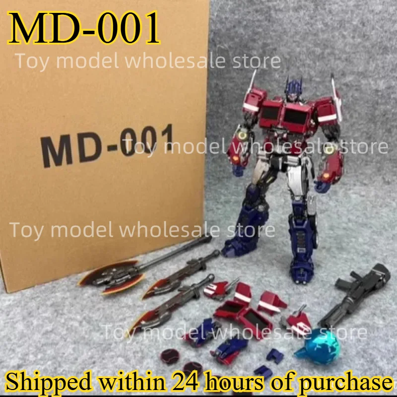 Op voorraad Transformatiespeelgoed MD-001 KO DLX 3A Externe transmissie Beweegbaar legering Eindproduct met accessoirespakket