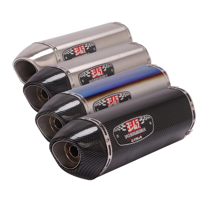 

Выхлопная труба 51 мм, глушитель мотоцикла, хвостовой наконечник, материал из нержавеющей стали с дБ-убийцей, универсальный глушитель для ATV, уличного велосипеда