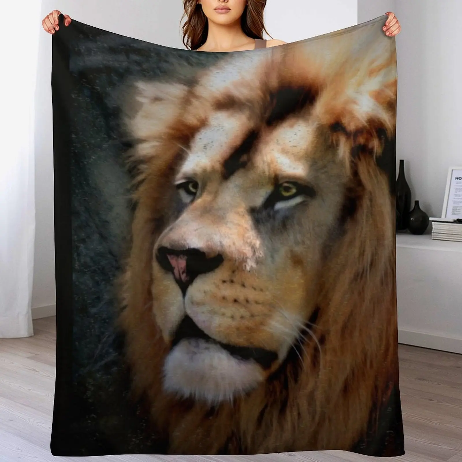 

New Lion Throw Blanket Summer Beddings Heavy Decorative Sofas Blankets