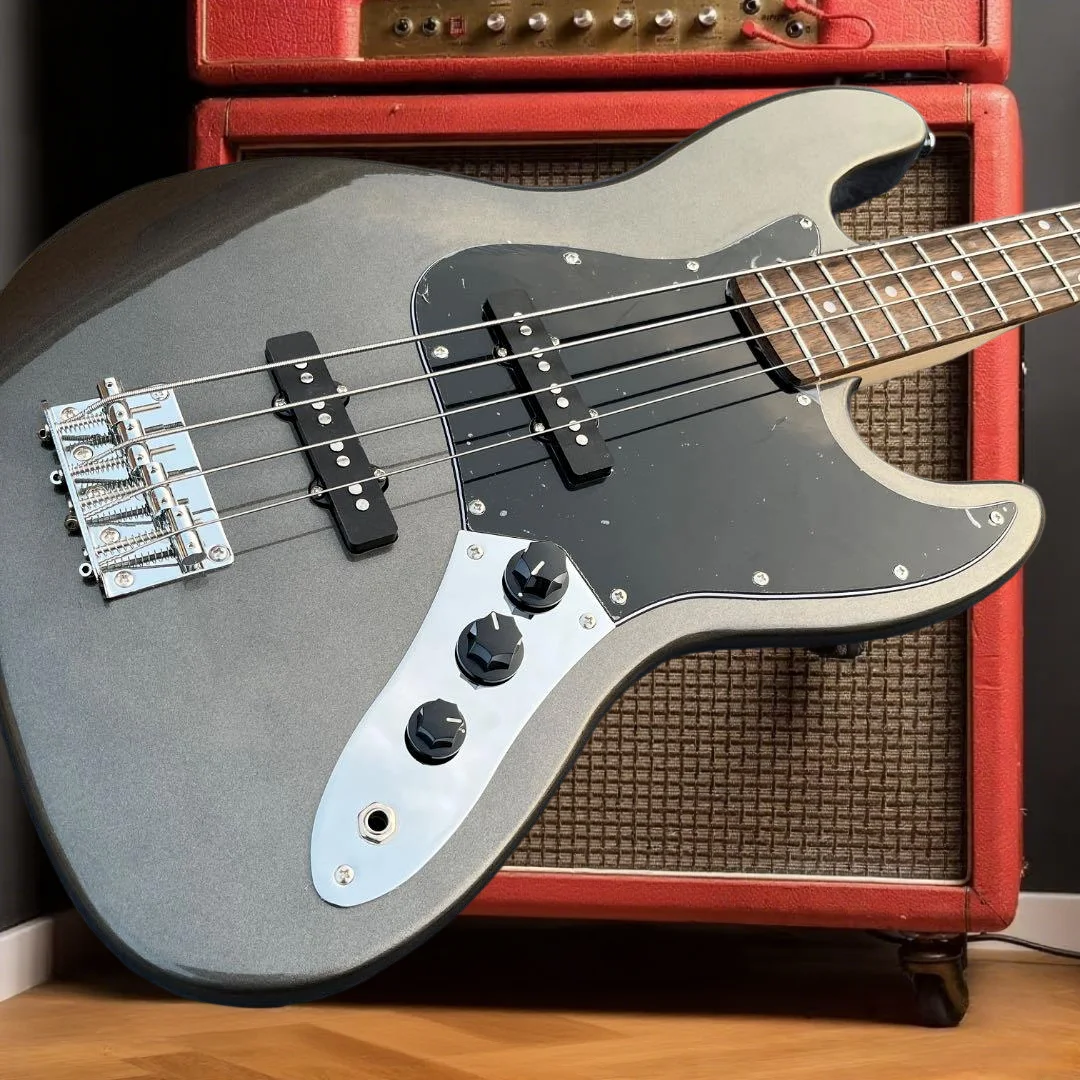 

Электрогитара Grey SQ с корпусом из ольхового дерева, фиксированным бриджем, подарок на Новый год, бесплатная доставка