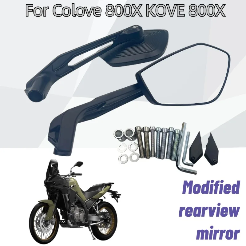 New For Colove 800X KOVE 800X 800 X Modified Wide View Wide Angle Rearview Mirror Motorcycle Accessories Rearview Mirror