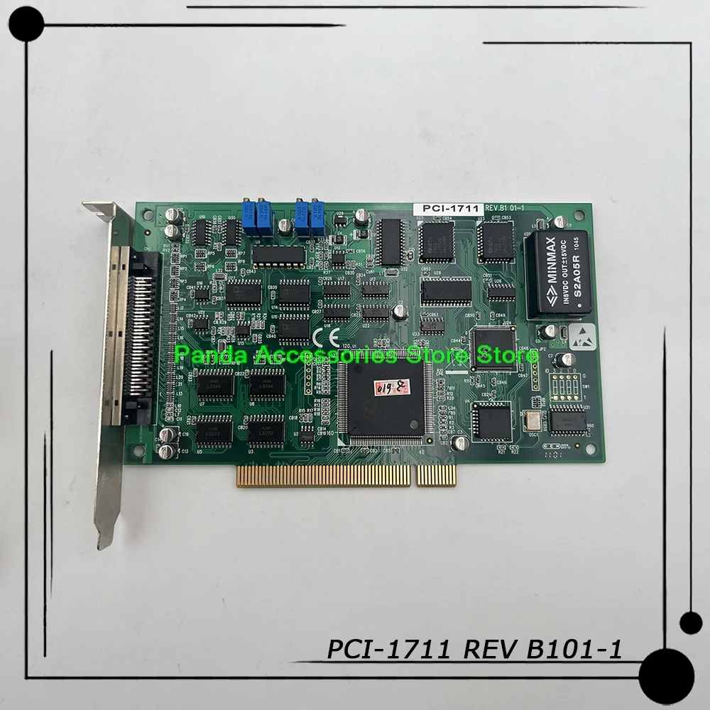 For Advantech Industrial Control Acquisition Card PCI-1711 REV B1 01-1