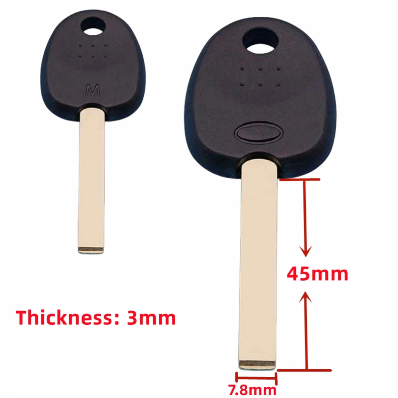 

OEM 10Pcs Replacement Key Case Transponder Remote Key Shell For Hyundai Accent I30 IX35 Sonata NF Elantra for Kia Forte K5