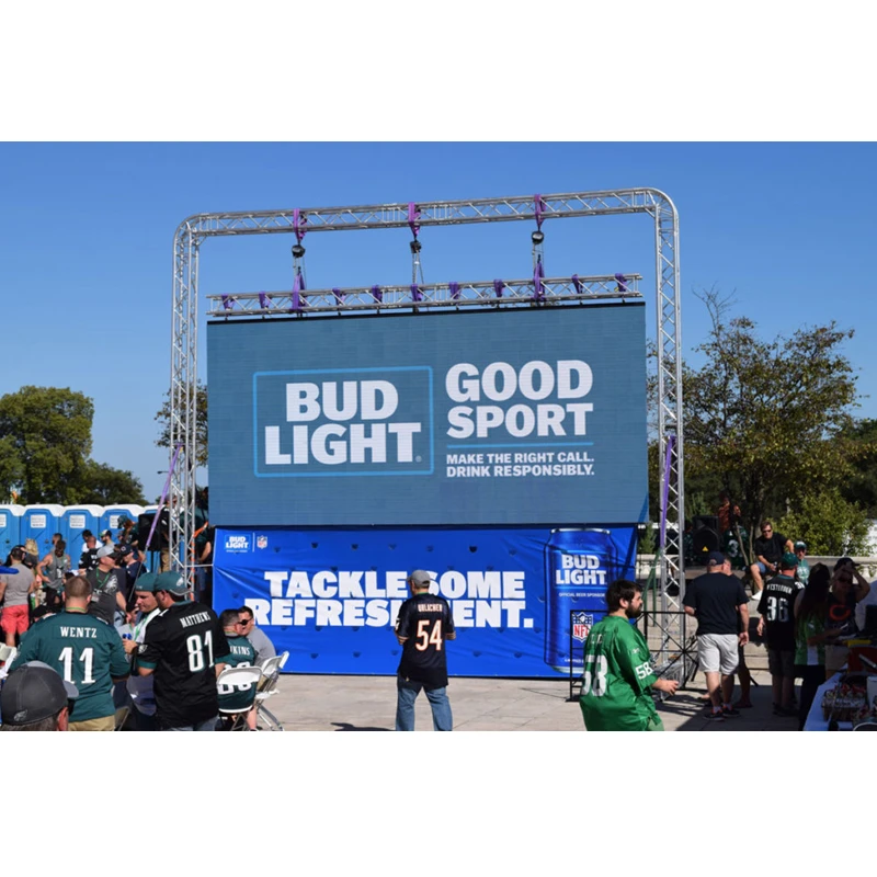 شاشة LED لتأجير شاشة حفلات الزفاف في الهواء الطلق P2.5 P3 P4 P4.81 P5 P6 P8 P10 فيديو بالألوان الكاملة 3 سنوات 500x1000mm #2