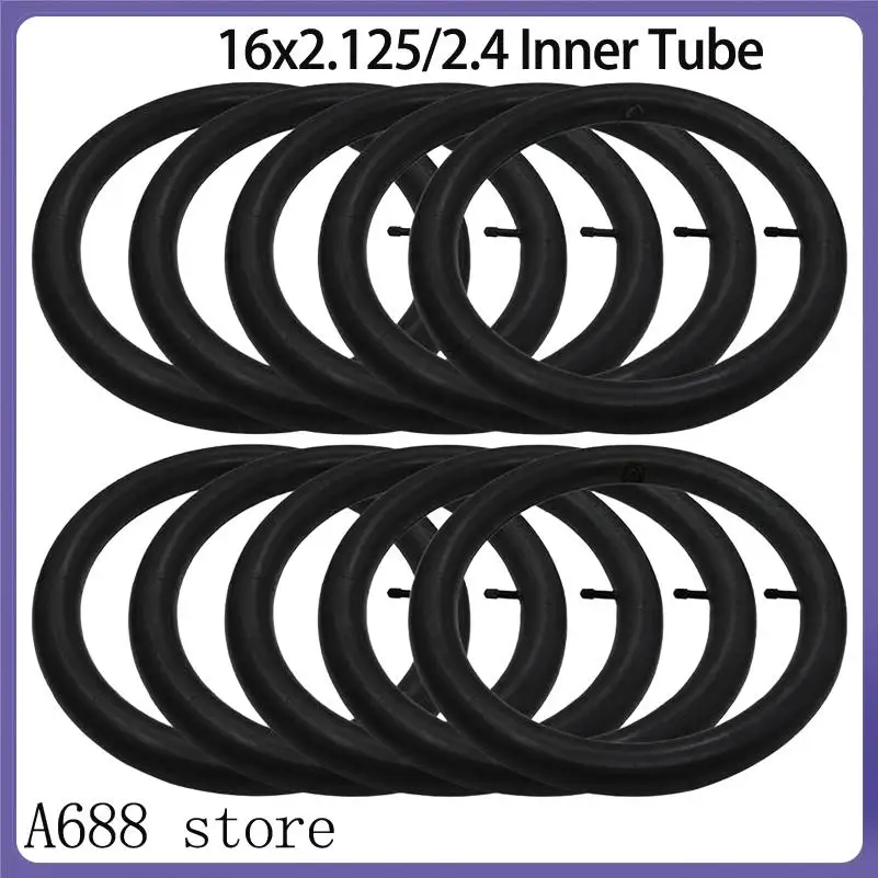 

High-quality 16x2.125/2.4 bicycle inner tube replacement for standard and electric bike tires