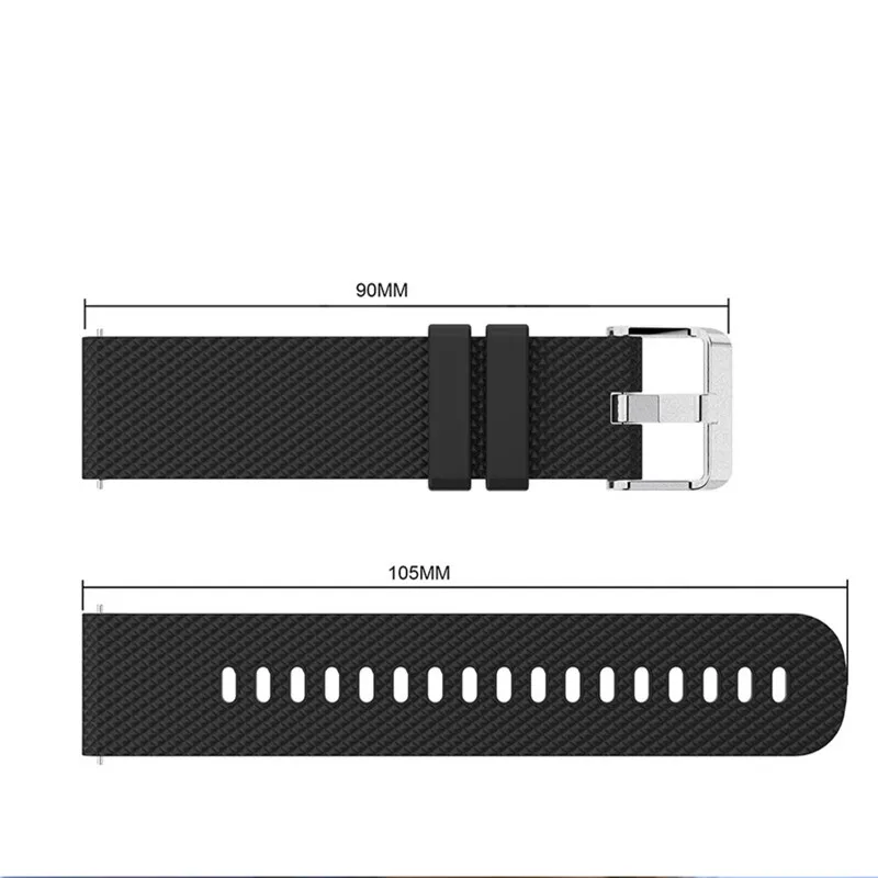 Buntes Weiches Silikon-Ersatzarmband für Garmin Vivoactive3 Vivomove HR Smart-Armband für Garmin Vivoactive 3 Uhrenarmband – Detail 21