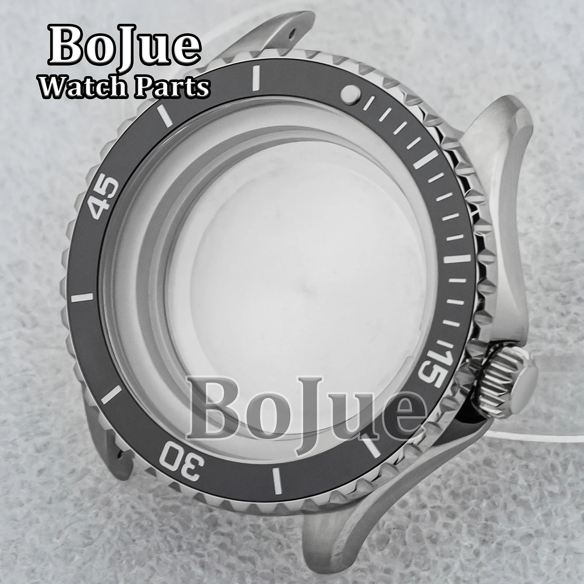 Dive NH35 Case SUPEROCEAN 200m Waterproof Men Watch 316L Stainless Steel Sapphire Glass fit NH35 NH36 Movement 44mm Watch Case