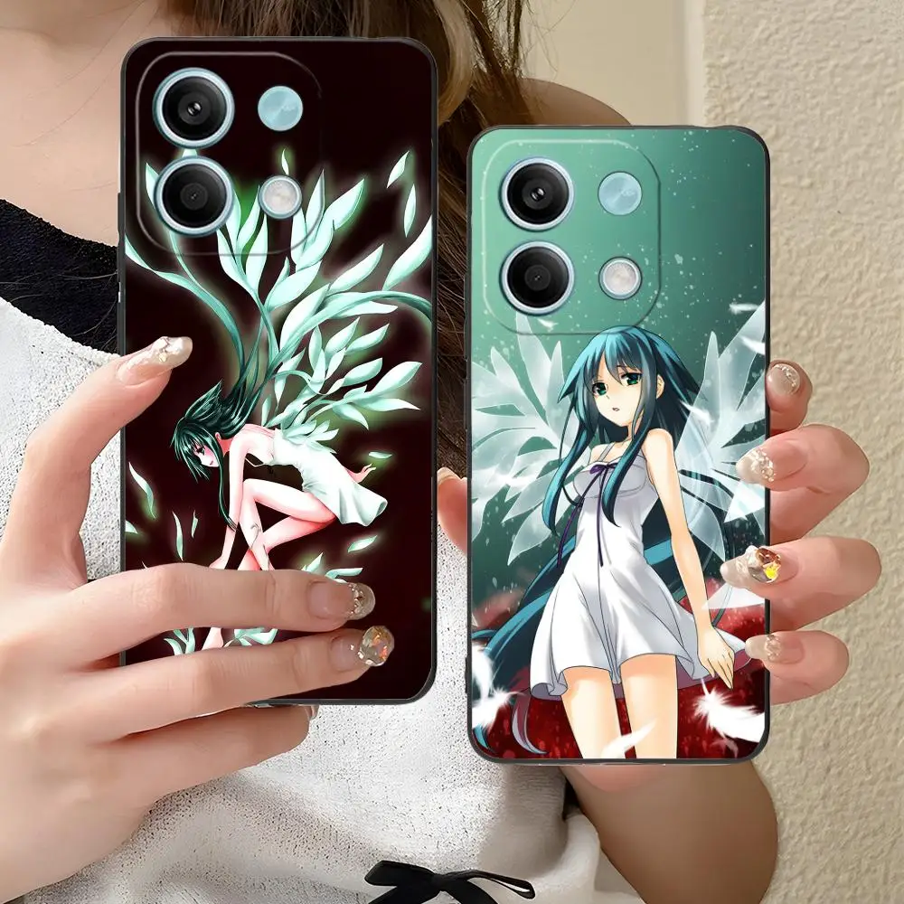 Saya no Uta حافظة هاتف محمول لهاتف Xiaomi Redmi Note 14 13 12 11 S Pro Plus 4G 5G غطاء طباعة ملون غطاء الهواتف المحمولة جميل