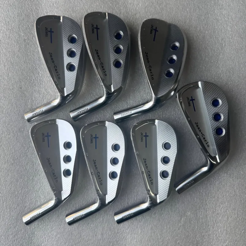 JC golf iron forged carbon steel golf head #4-#P(7pcs ) Silver colour