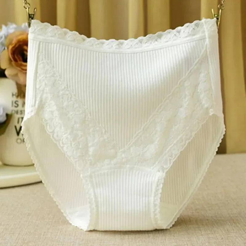 xgnvpy Xinjiang long staple cotton ladies high waist cotton underwear all cotton anti-bacterial no trace belly