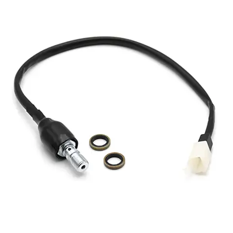 M10x1.25mm/M10x1mm 범용 오토바이 유압 브레이크 라이트 압력 후면 조명 스위치 중공 볼트 모토 유압 브레이크 스위치