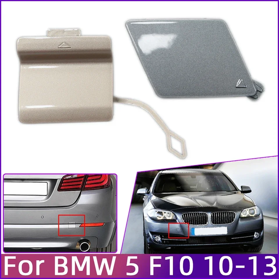 

Auto Front Rear Bumper Towing Hook Hauling Eye Cover Cap For Bmw 5 F10 Sedan520i 523i 528i 535i 535d 540i 2010 2011 2012 2013