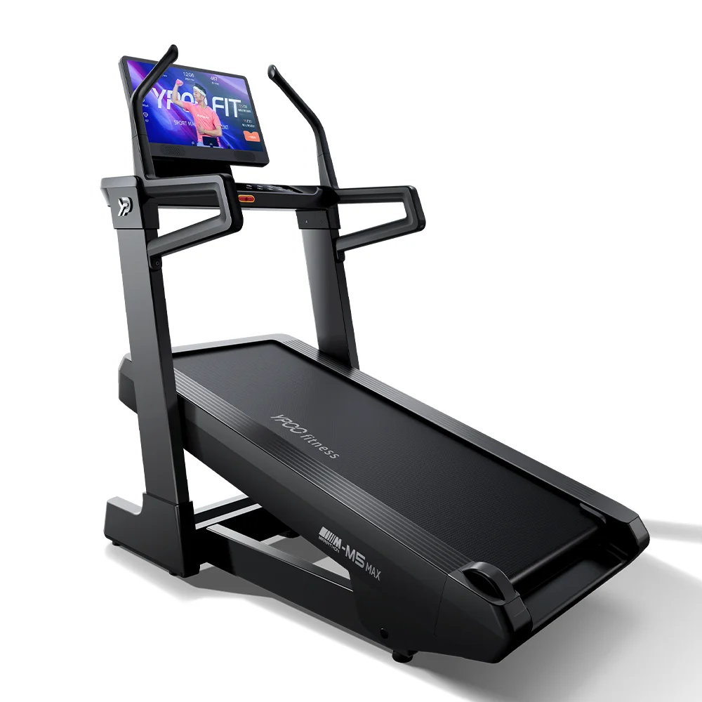 New Large Slope -6-+46% Auto Incline Home Treadmill Gym Fitness Equipment Semi Commercial Treadmill With App