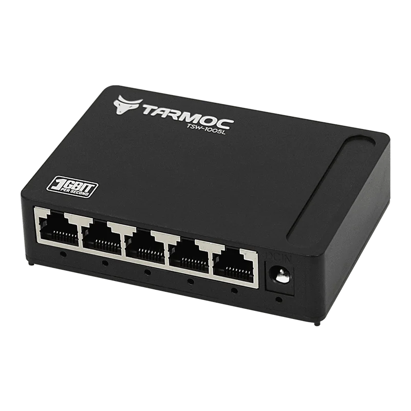 

Tarmoc 5 Port Gigabit Switch with plastic casing TSW-1005L