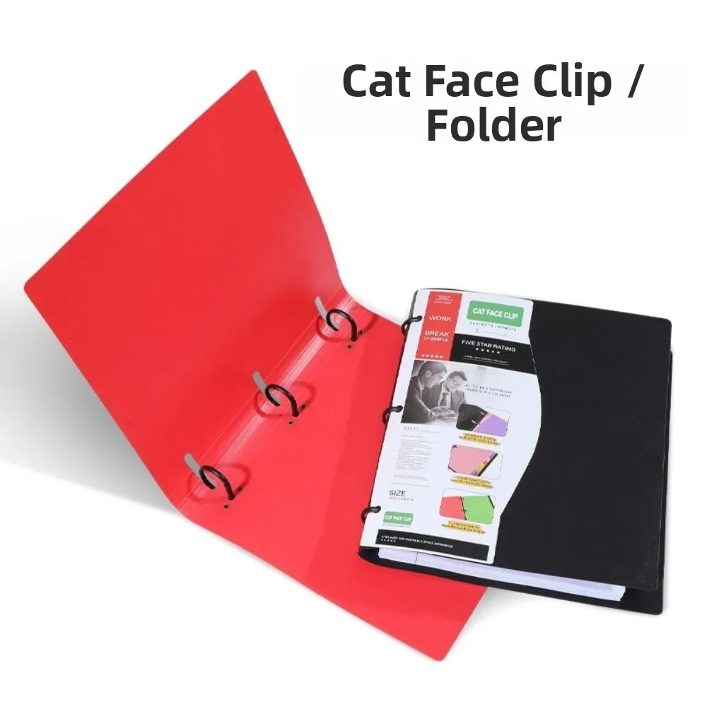 3 Ring Loose-leaf File Folder  - Paper Punch 3 Hole recension och pris
