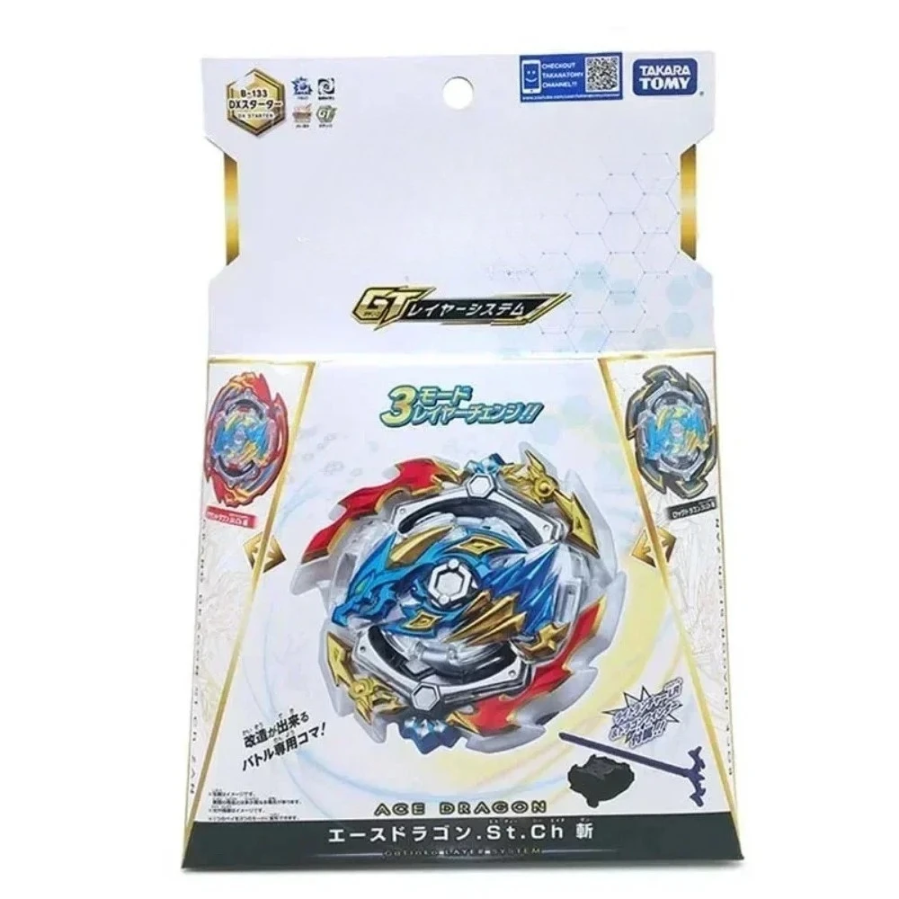 

Оригинальный стартер Takara Tomy Bey Burst GT B-133 DX Ace Dragon.St.Ch ZAN