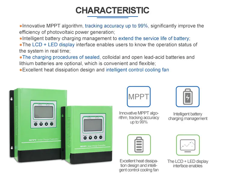 100 Amp 384v High Voltage Mppt Solar Charge Controller Module