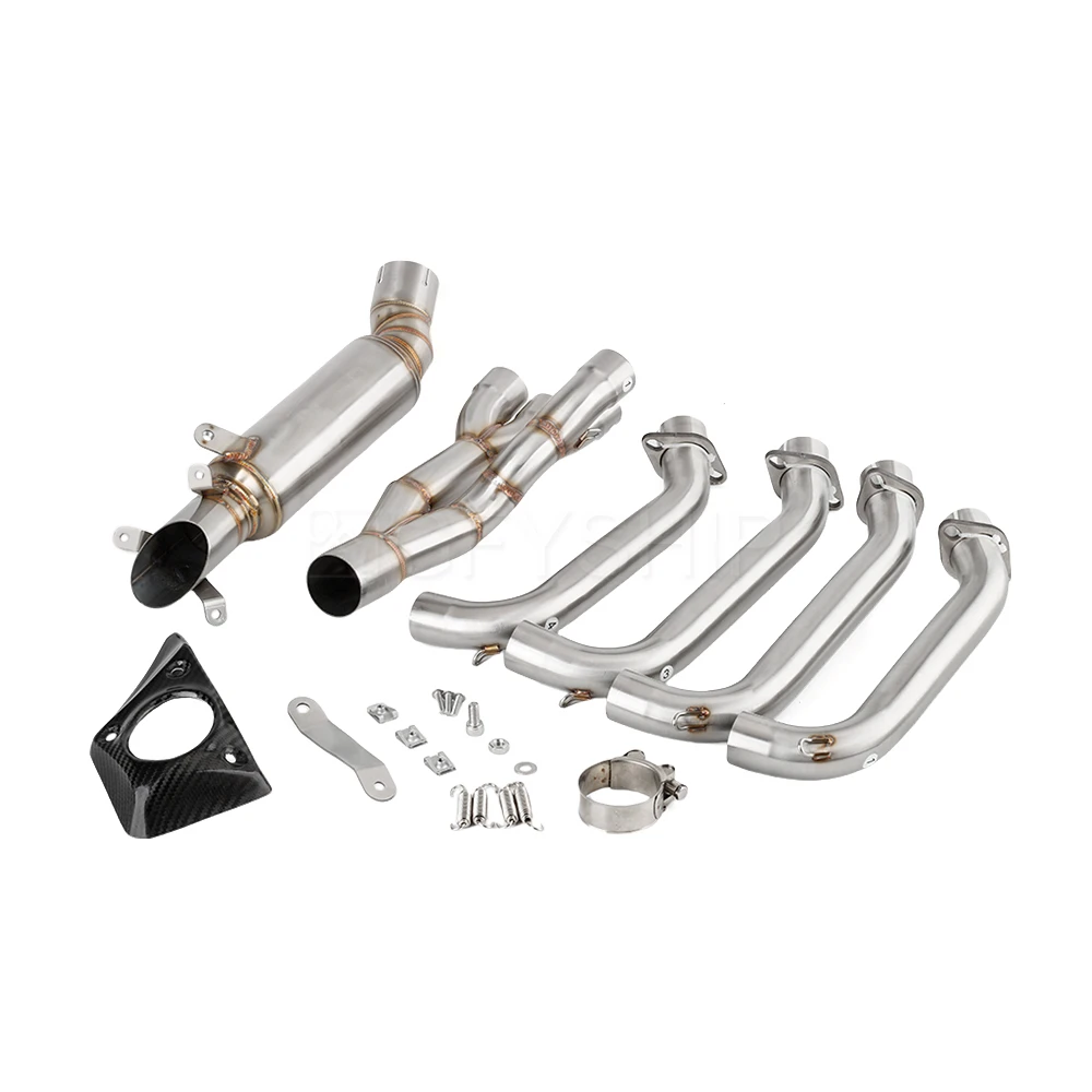 For Honda CBR600RR 2013-2023 CBR 600 RR Non-ABS CBR 600RR Escape Slip-on Motorcycle Low Position Exhaust Muffler With Link Pipe view 3