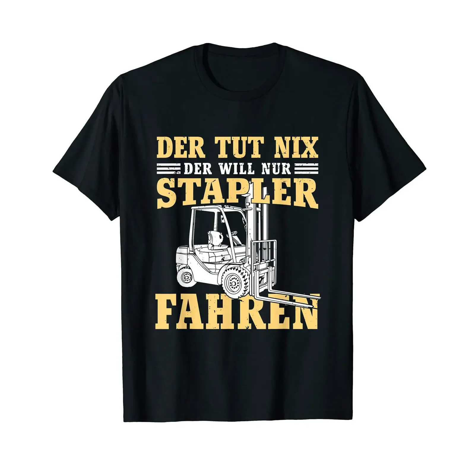 Will Nur Forklift Driving Driver Bearer T Shirt vintage Washed Versatile Breathable streetwear Stylish Unisex designer clothes